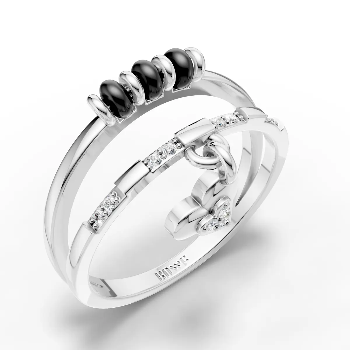 Charm Duo Ring